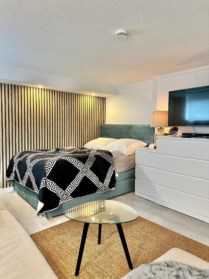 Ruhiges Retreat Souterrain-Apartment Werbach Nahe Pferdemarkt W31 Oldenburg Eksteriør billede