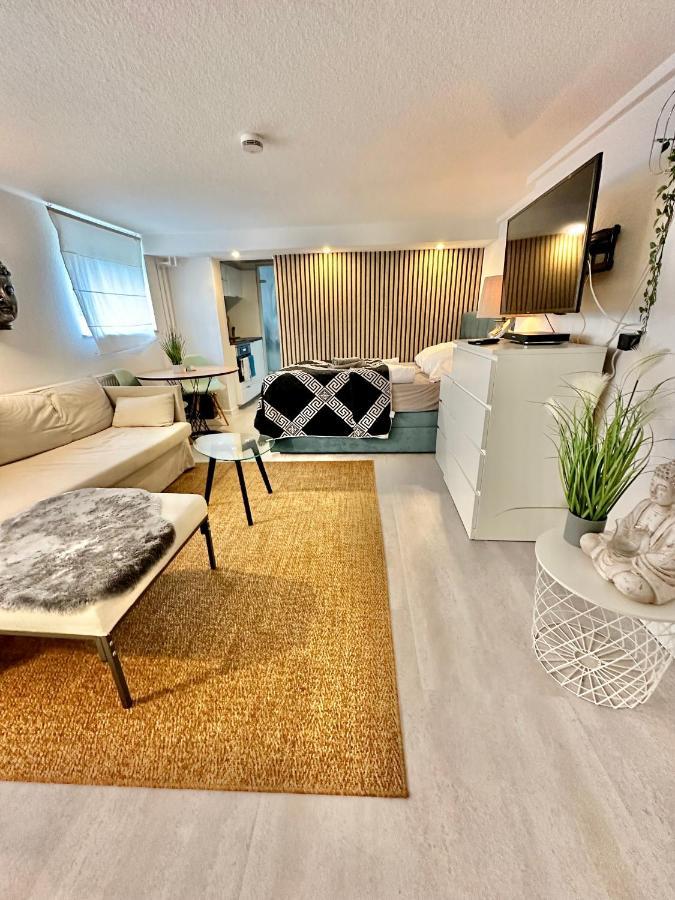 Ruhiges Retreat Souterrain-Apartment Werbach Nahe Pferdemarkt W31 Oldenburg Eksteriør billede